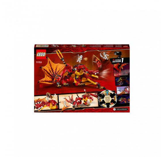 LEGO Ninjago 71753 Útok ohnivého draka