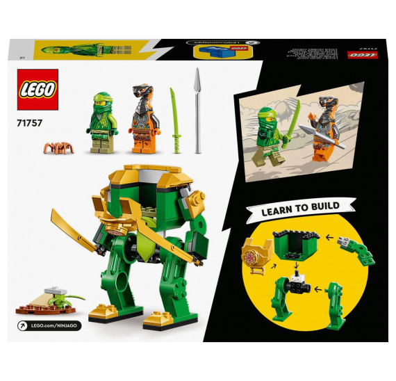 LEGO NINJAGO 71757 Lloydův nindžovský robot