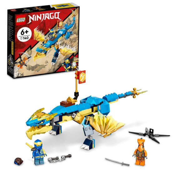 LEGO NINJAGO 71760 Jayův bouřlivý drak