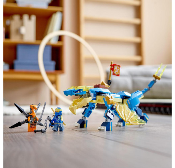 LEGO NINJAGO 71760 Jayův bouřlivý drak