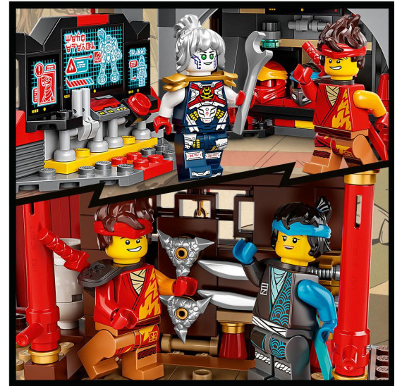 LEGO NINJAGO 71767 Chrám bojových umění nindžů