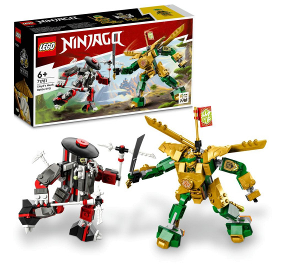 LEGO® NINJAGO® 71781 Lloyd a bitva robotů EVO