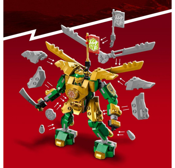 LEGO® NINJAGO® 71781 Lloyd a bitva robotů EVO