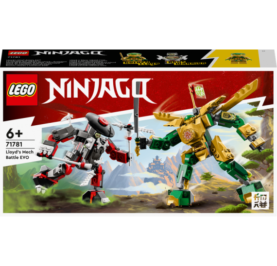 LEGO® NINJAGO® 71781 Lloyd a bitva robotů EVO