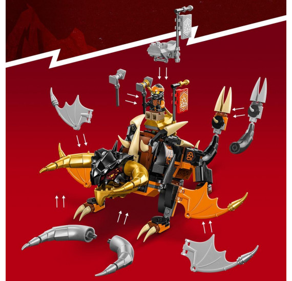 LEGO® NINJAGO® 71782 Coleův zemský drak EVO