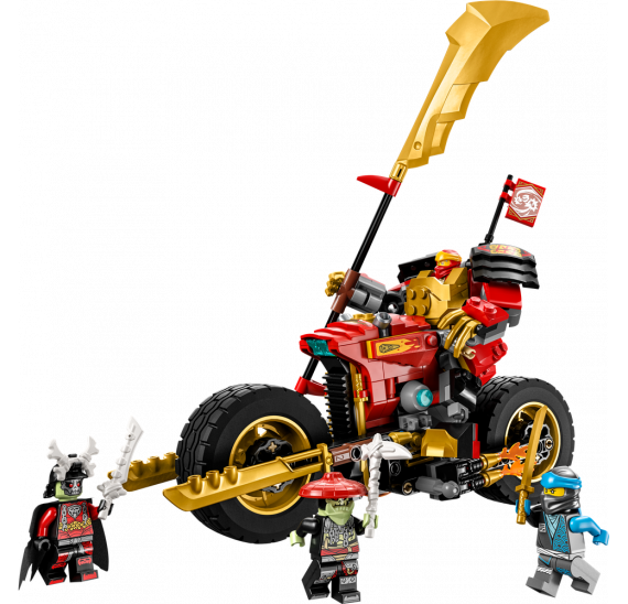 	 LEGO® NINJAGO® 71783 Kaiova robomotorka EVO