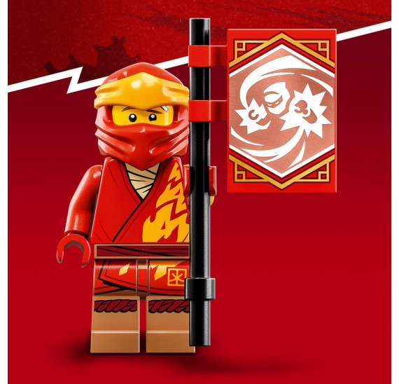 	 LEGO® NINJAGO® 71783 Kaiova robomotorka EVO