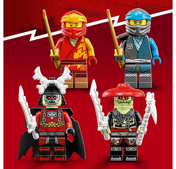 	 LEGO® NINJAGO® 71783 Kaiova robomotorka EVO