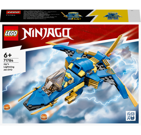 LEGO® NINJAGO® 71784 Jayova blesková stíhačka EVO