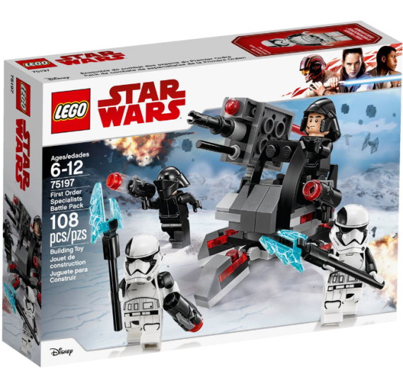 Lego Star Wars 75197 Oddíl speciálních jednotek Prvního řádu - baleni 