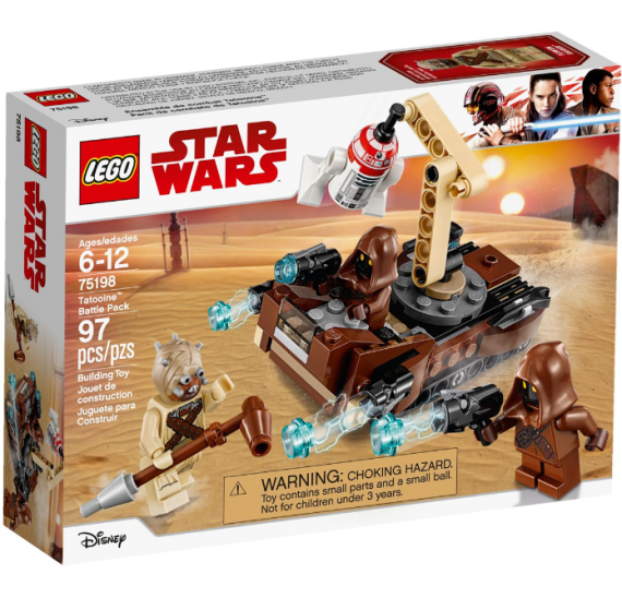 Lego Star Wars 75198 Bitevní balíček Tatooine - balení 