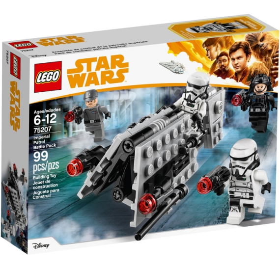 LEGO Star Wars 75207 Bitevní balíček hlídky Impéria - baleni 