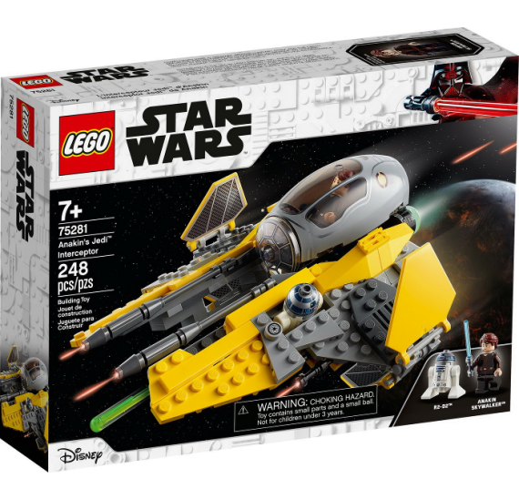LEGO STAR WARS 75281 Anakinova jediská stíhačka