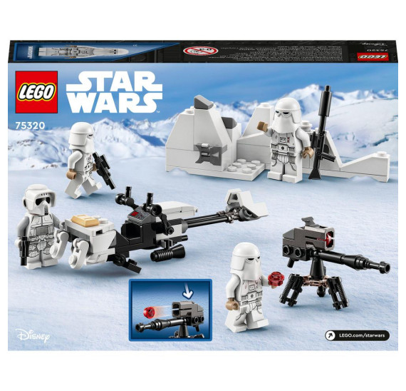 Lego Star Wars 75320 Bitevní balíček snowtrooperů