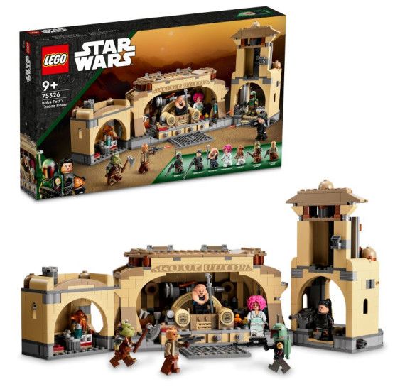 LEGO Star Wars 75326 Boba Fett Trůnní sál