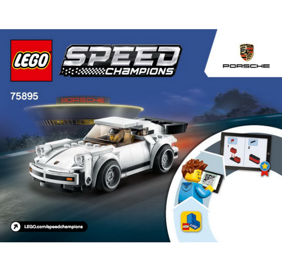 LEGO Speed 75895 1974 Porsche 911 Turbo 3.0