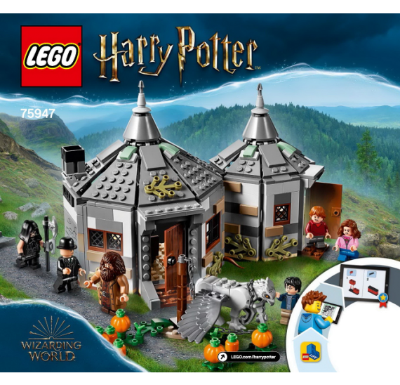 LEGO Harry Potter 75947 Hagridova bouda: Záchrana Klofana