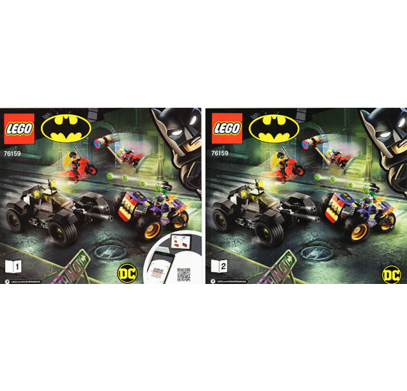 LEGO Super Heroes 76159 Pronásledování Jokera na tříkolce