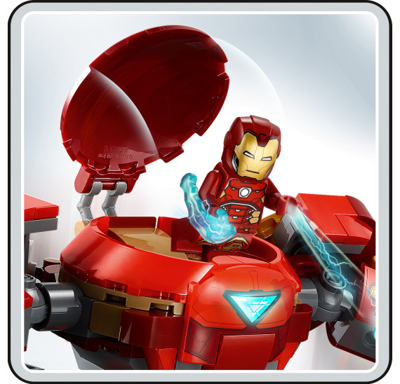 LEGO SUPER HEROES 76164 Iron Man Hulkbuster proti agentovi A.I.M.