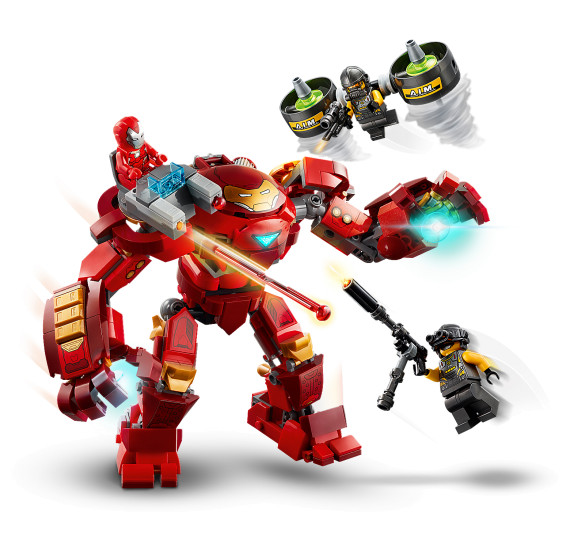 LEGO SUPER HEROES 76164 Iron Man Hulkbuster proti agentovi A.I.M.