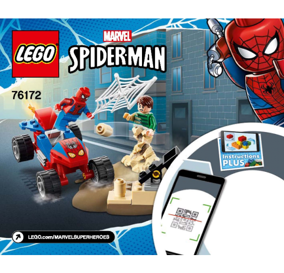 Lego Super Heroes 76172 Poslední bitva Spider-Mana se Sandmanem