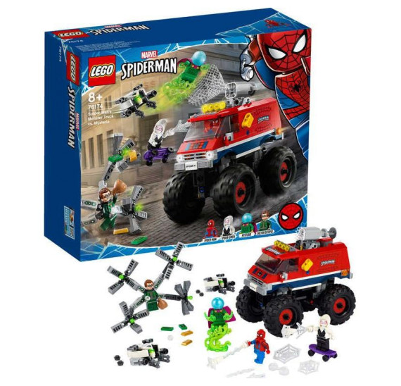 Lego Super Heroes 76174 SpiderMan v monster trucku vs. Mysterio