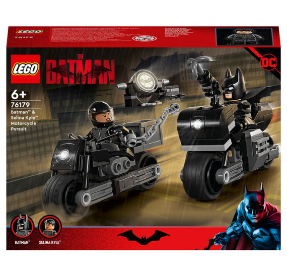 Lego Batman 76179 Honička na motorce Batmana a Seliny Kyle