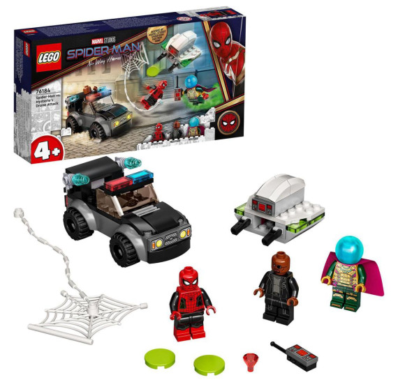 LEGO Super Heroes 76184 Spider-Man a Mysteriův útok dronem