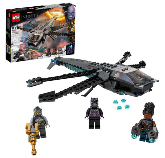 LEGO Marvel 76186 Black Panther a dračí letoun