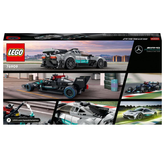 LEGO Speed Champions 76909 Mercedes-AMG F1 W12 E Performance a Mercedes-AMG Project One