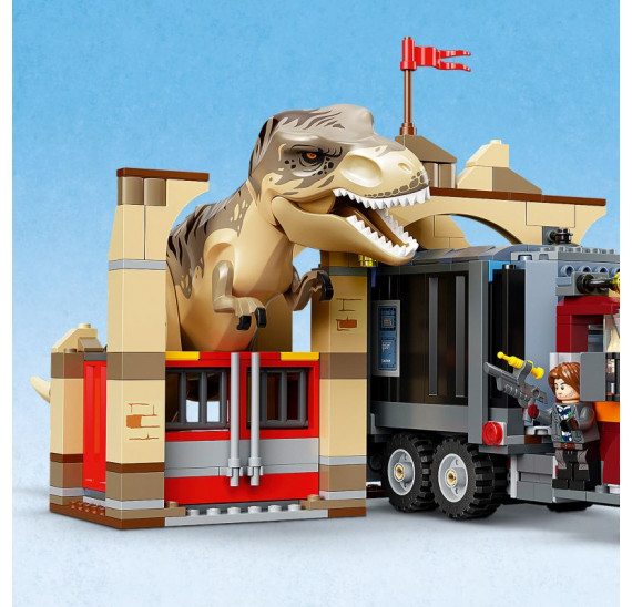 LEGO Jurassic World 76948 Útěk T-rexu a atrociraptoru