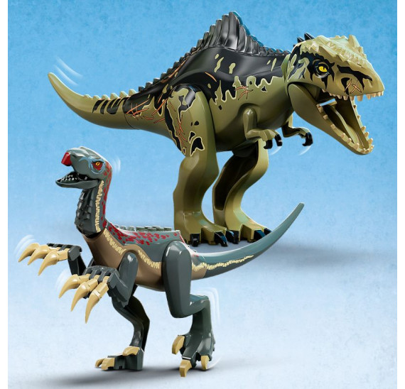 LEGO Jurassic World 76949 Útok giganotosaura a therizinosaura