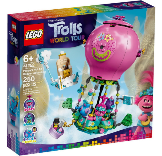 LEGO Trolls 41252 Trollové a let balónem