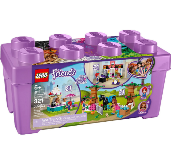 LEGO Friends 41431 Box s kostkami z městečka Heartlake