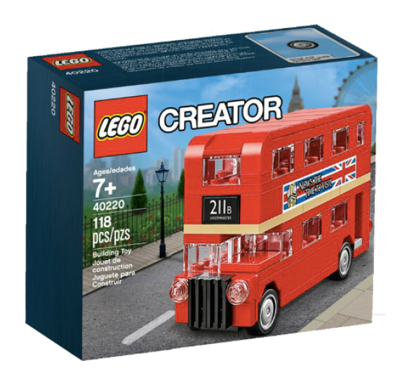 LEGO Creator 40220 London Red Double Decker Bus