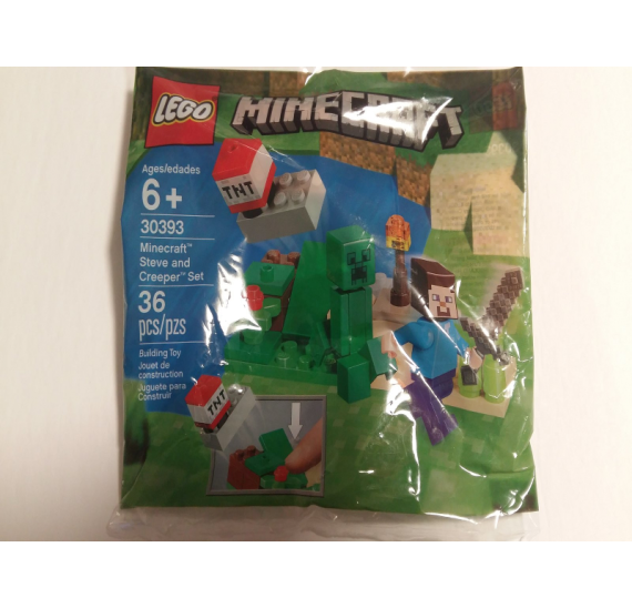 LEGO 30393 Steve and Creeper Set (polybag)