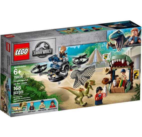 LEGO Jurassic World 75934 Dilophosaurus na útěku