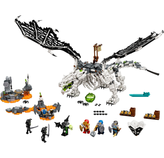 LEGO Ninjago 71721 Drak Čaroděje lebek