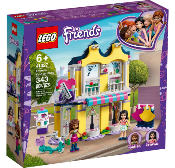 LEGO Friends 41427 Emma a její obchod s oblečením