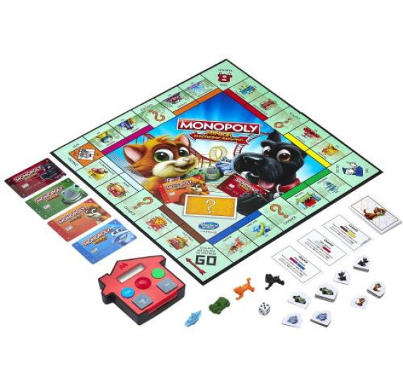 Hasbro Monopoly Junior Electronic Banking CZ/SK