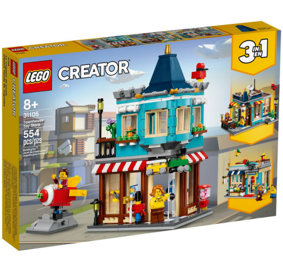 LEGO Creator 31105 Hračkářství v centru města