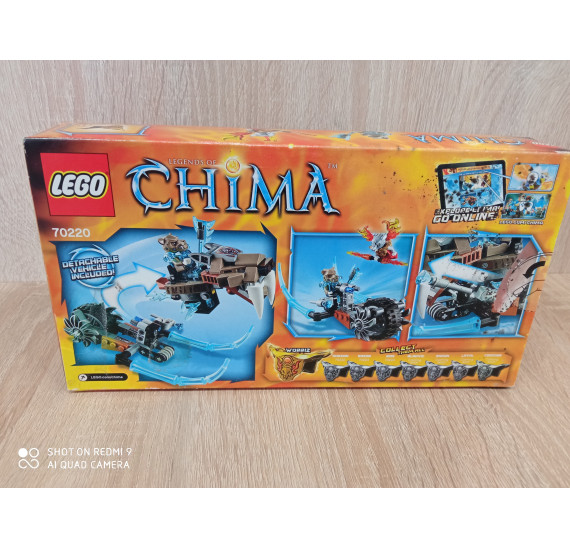 LEGO Chima 70220 - Strainorova šavlová motorka