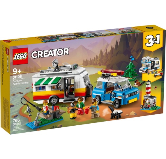 LEGO Creator 31108 Rodinná dovolená v karavanu