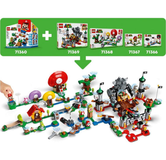 LEGO Super Mario 71368 Toadův lov pokladů