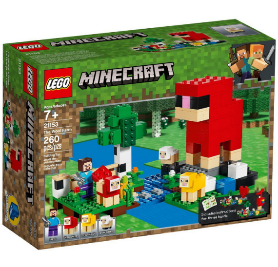 LEGO Minecraft 21153 Ovčí farma