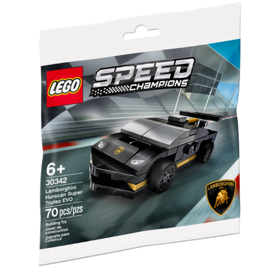 LEGO Speed Champion 30342 Lamborghini Huracán Super Trofeo EVO polybag