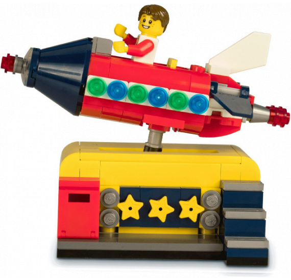 LEGO 40335 Space Rocket Ride