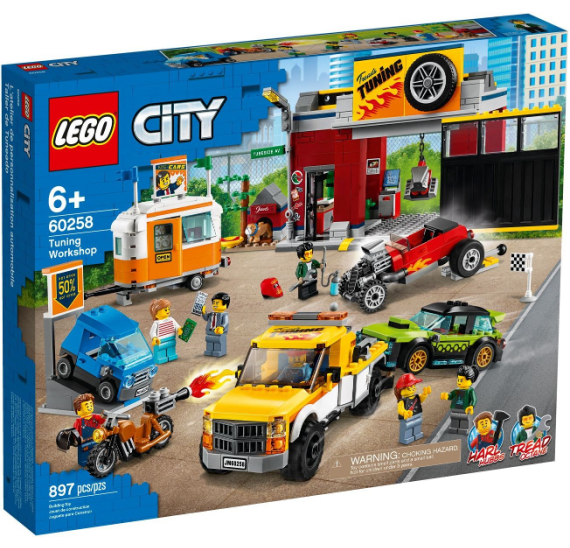 LEGO City 60258 Tuningová dílna