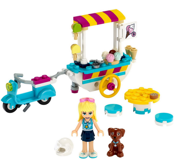 LEGO FRIENDS 41389 Pojízdný zmrzlinový stánek