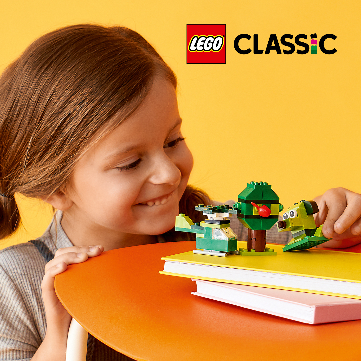 Začátečnická LEGO® sada se zelenými kostkami